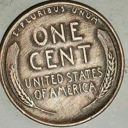 AMERİKA 1945    1 CENT   BUĞDAY CENT