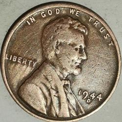 AMERİKA 1944  D    1 CENT   BUĞDAY CENT