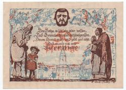 Almanya 1921 Yılı 50 Pfennig Thuringia Şehri Notgeld Çilaltı