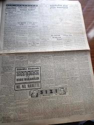 Cumhuriyet Gazetesi - 13 Şubat 1942 - bir adım İleri iki adım geri siyaseti yazan Yunus Nadi Başmakale - İstanbul'un zirai planı hazırlandı - Gazette De Lausanne'ın mühim bir makalesi Türkiye bitaraf kalmak azmindedir - Amerika'nın iddiaları Paris'te Peten'le  Hitler buluşacaklarmış - şark cephesinden yeni resimler ormanlarda Alman ileri hat siperleri - Macar Kral Naibi değişiyor - Tass ajansının bir tekzibi batum'daki rus taburlarının bize iltica ettikleri asılsız - Singapur harbi şehir hala mukavemet ediyor - İzmir mebusu Mustafa Bengisu vefat etti - Japon harp tebliği birmanya'da ilk hat istihkamları - İspanya ve Portekiz yakınlaşması General Franco ile M.Salazar sevilde müzakerelere giriştiler - denizlerde durum yazan Abidin Daver yazı dizisi - millet namına filmi bu akşam ses sinemasında - İbrahim Özgür ve Ateş böceklerinin iştirakiyle danslı çay beyazıt'ta Marmara sineması alt salonunda - zehirli çiçek filmi başrolde eşsiz Dilber Mısır yıldızı Emine Şekib Taksim sinemasında