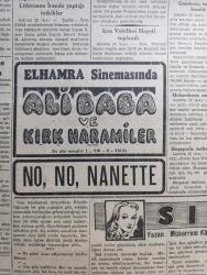 Cumhuriyet Gazetesi - 13 Şubat 1942 - bir adım İleri iki adım geri siyaseti yazan Yunus Nadi Başmakale - İstanbul'un zirai planı hazırlandı - Gazette De Lausanne'ın mühim bir makalesi Türkiye bitaraf kalmak azmindedir - Amerika'nın iddiaları Paris'te Peten'le  Hitler buluşacaklarmış - şark cephesinden yeni resimler ormanlarda Alman ileri hat siperleri - Macar Kral Naibi değişiyor - Tass ajansının bir tekzibi batum'daki rus taburlarının bize iltica ettikleri asılsız - Singapur harbi şehir hala mukavemet ediyor - İzmir mebusu Mustafa Bengisu vefat etti - Japon harp tebliği birmanya'da ilk hat istihkamları - İspanya ve Portekiz yakınlaşması General Franco ile M.Salazar sevilde müzakerelere giriştiler - denizlerde durum yazan Abidin Daver yazı dizisi - millet namına filmi bu akşam ses sinemasında - İbrahim Özgür ve Ateş böceklerinin iştirakiyle danslı çay beyazıt'ta Marmara sineması alt salonunda - zehirli çiçek filmi başrolde eşsiz Dilber Mısır yıldızı Emine Şekib Taksim sinemasında