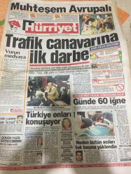 HÜRRİYET GAZETESİ - 18 EKİM 1996 (Trafik Canavarına İlk Darbe)