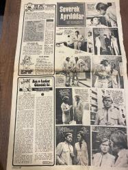 HÜRRİYET KELEBEK GAZETESİ DOĞUM GÜNÜ GAZETESİ - 11 EKİM 1972 - Bulaşık yıkarken neler düşünürler-Türkan Şoray-Gönül ülkü-Nesrin Sipahi-Hidayet Dinç-Şirinden sevgilerle-Mahir Çerçi-Rabia Ergürkan-Severek Ayrıldılar-Özay Süsoy-Kız o kadar güzeldi ki-Catherine Gaskın-Özay Süsoy-Tuzu biberi-Christian Brumell-Layla Regazzi-Severek ayrıldılar-Sayfa sayısı 2 dir