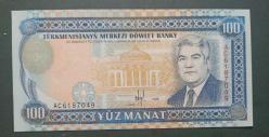 Türkmenistan 1995 100 Manat Çil