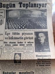 Cumhuriyet Gazetesi - 7 Ocak 1947 - bir başka örnek Nadir Nadi Başmakale - Demokrat Parti kurultayı bugün toplanıyor - Ulus gazetesinin başyazısı kurultay her yurtsever türk tarafından iftiharla selamlanmalıdır - İsmet İnönü'nün kurultaya geleceği haberleri teeyyüd ediliyor - Ankara'da Demokrat Parti büyük kongresi'nin Bu sabah toplanacağı yeni sinema binası fotoğraf - Ege tütün piyasası ve hükümetin görüşü - Mareşal Montgomery Moskova'da - Avrupa kıtası buzlar İçinde - boğazlar meselesi ile alakalı bir film - Kral Abdullah bu sabah iskenderun'a geliyor - Truman'ın Nutku barış antlaşmaları silahsızlanma ve atom davası - Maliye Bakanı Halit Nazmi Keşmir'in verdiği izahat - rakı fiyatlarını indirmek niçin doğru değildir sayın Başbakan Recep Peker 'e ithaf yazan Fahrettin Kerim Gökay - Mefharet Yıldırım ve Semiha Coşar İstanbul sinemasında - para filmi başrolde Azize Emir ve Mahmut Zülfikar Taksim sinemasında - Selanik Bankası - Yavuz Sultan Selim ağlıyor yazan Feridun Fazıl Tülbentçi