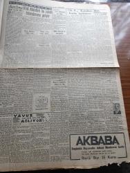Cumhuriyet Gazetesi - 7 Ocak 1947 - bir başka örnek Nadir Nadi Başmakale - Demokrat Parti kurultayı bugün toplanıyor - Ulus gazetesinin başyazısı kurultay her yurtsever türk tarafından iftiharla selamlanmalıdır - İsmet İnönü'nün kurultaya geleceği haberleri teeyyüd ediliyor - Ankara'da Demokrat Parti büyük kongresi'nin Bu sabah toplanacağı yeni sinema binası fotoğraf - Ege tütün piyasası ve hükümetin görüşü - Mareşal Montgomery Moskova'da - Avrupa kıtası buzlar İçinde - boğazlar meselesi ile alakalı bir film - Kral Abdullah bu sabah iskenderun'a geliyor - Truman'ın Nutku barış antlaşmaları silahsızlanma ve atom davası - Maliye Bakanı Halit Nazmi Keşmir'in verdiği izahat - rakı fiyatlarını indirmek niçin doğru değildir sayın Başbakan Recep Peker 'e ithaf yazan Fahrettin Kerim Gökay - Mefharet Yıldırım ve Semiha Coşar İstanbul sinemasında - para filmi başrolde Azize Emir ve Mahmut Zülfikar Taksim sinemasında - Selanik Bankası - Yavuz Sultan Selim ağlıyor yazan Feridun Fazıl Tülbentçi