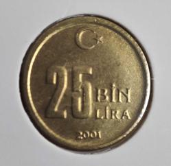 25 BİN LİRA 2001