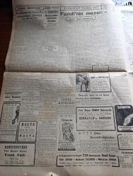 Cumhuriyet Gazetesi - 22 Aralık 1947 - bütçe komisyonunda ileri sürülen temenniler - polis ve jandarmanın motorize olması lüzumu belirtildi - Demokrat Parti Recep Peker'in açık konuşmasını istiyor - Fuat köprü'nün suali Hürriyet kahramanı olmak isteyen tecrübeli ve olgun kimseler kimlerdir - Sadık Aldoğan'ın teşrii dokunulmazlığı - Prenses Nilüfer İstanbul'a geldi - Galatasaray ile Fenerbahçe 2-2 berabere kaldı fotoğraf - stadyum kapısında karaborsa bilet satışı fotoğraf - Türk kooperatifçilik Kongresi açıldı - işçilerimiz Komünizmi telin ettiler - fuzuli'nin mezarı Yazan İsmail Hami Danişment - Namık Kemal'i anma töreni - şehrazatın doğuşu yarın akşam Sümer sinemasında - çapamarka salebi - Türk Ticaret Bankası - Hoover elektrik süpürgesi - Doktor Hasan Avşar kulak burun boğaz mütehassısı - bugünkü radyo programı - İstanbul Belediyesi Şehir Tiyatroları dram kısmında iki başlı kartal komedi kısmında İpekçi merhum - good year lastikleri - tek tip ekmek satışı bugün başlıyor