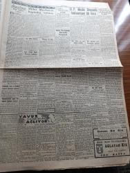 Cumhuriyet Gazetesi - 15 Ocak 1947 - çıkar yol yazan Nadir Nadi Başmakale - Millet Meclisinin bugünkü içtimai - İstanbul milletvekili salomon adatto'nun durumu görüşülecek - Suriye'de Türklere karşı tazyik başladı - Lazkiye Fırat ve cezire bölgelerini memnu mıntıka ilan ettiler - Ürdün kralı Abdullah vilayet konağındaki öğle yemeğinde fotoğraf - halk partisi'nde Hamdullah Suphi Tanrıöver'den başka Muhittin Baha Pars da verdiği takriri izah edecek - belediye kararına göre Bugünden itibaren kıvırcık et 225 karaman 220 kuruşa satılacak - rakı fiyatları her şeye rağmen indirildi - Azerbaycan'da neler oluyor yazan Mirza Bala - Erses sving Orkestrası - senede bir gün filmi reji Ferdi Tayfur başrolde Cahide Sonku Suavi Tedü İpek ve Saray sinemasında - Yavuz Sultan Selim ağlıyor yazan Feridun Fazıl Tülbentçi yazı dizisi - sihirbaz bir kadınla evlendim filmi Pangaltı İnci sinemasında - Lana Turner'in aşk dramı gönül yarası Marmara sinemasında - tiyatro küçük şehir devam ediyor - bulmaca