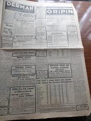 Cumhuriyet Gazetesi - 15 Ocak 1947 - çıkar yol yazan Nadir Nadi Başmakale - Millet Meclisinin bugünkü içtimai - İstanbul milletvekili salomon adatto'nun durumu görüşülecek - Suriye'de Türklere karşı tazyik başladı - Lazkiye Fırat ve cezire bölgelerini memnu mıntıka ilan ettiler - Ürdün kralı Abdullah vilayet konağındaki öğle yemeğinde fotoğraf - halk partisi'nde Hamdullah Suphi Tanrıöver'den başka Muhittin Baha Pars da verdiği takriri izah edecek - belediye kararına göre Bugünden itibaren kıvırcık et 225 karaman 220 kuruşa satılacak - rakı fiyatları her şeye rağmen indirildi - Azerbaycan'da neler oluyor yazan Mirza Bala - Erses sving Orkestrası - senede bir gün filmi reji Ferdi Tayfur başrolde Cahide Sonku Suavi Tedü İpek ve Saray sinemasında - Yavuz Sultan Selim ağlıyor yazan Feridun Fazıl Tülbentçi yazı dizisi - sihirbaz bir kadınla evlendim filmi Pangaltı İnci sinemasında - Lana Turner'in aşk dramı gönül yarası Marmara sinemasında - tiyatro küçük şehir devam ediyor - bulmaca
