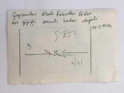 GAZİNOCULAR KRALI FAHRETTİN ASLAN'IN SERVET DEĞERİNDEKİ YÜZÜNÜĞÜ GÖSTEREN ORİJİNAL AJANS BASIMI FOTOĞRAFI (KAĞIT BASKI) - 18 x 12 cm EBADINDA , 16 MAYIS 1974