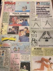 HÜRRİYET KELEBEK GAZETESİ DOĞUM GÜNÜ GAZETESİ - 4 TEMMUZ 1985  - Alper Cücenoğlu-Kenan Kalav-Rengin Uz-Ateş Çelik-Adile Naşit-Raquel Welch-Mesut Çakarlı-Memo-Cevat kurtuluş-Cevdet Balıkcı-Çetin Başran-Yener Çakmak-pembe mutlu-Murat Onuk-cem oba-Güzin Doğan-Ferda Ferdağ-Çiğdem tunç-Samim değer-Yaşar alptekin-Selam sonat-Selma Sonat-Bülent Karpat-Zümrüt Cansel-Ali poyrazoğlu-İsmet ay-Ayşe Tarman-Fıkra torbası-Deli dünya-Nilüfer aydan-Ahmet mekin-Sınav-Samim değer-Neriman köksal-Gülen Korukoğlu-Doğan Şen-Çağla çetiner-Bizimkiler-güngörmüşler-Fatoş-dedektif nik-sayfa sayısı 4 tür