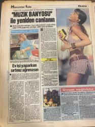 SAKLAMBAÇ GAZETESİ DOĞUM GÜNÜ GAZETESİ - 5 EKİM 1991  - Türkan Şoray-Romy Schneider-Michael Jürgs-Roxette’ten aşk şarkısı-Marky Mark geliyor-Michael Cretu-Dj jazzy-corinne stewart-günün fıkrası-5 yıldızlı otelde aşk alemi-Ömer balıksırtı-Mavi ufuklr-Ornella Pacelli-alberto Dı stefano-Ivan Rassımov-üzüm sağlıktır-ev işi yaparken sırtınız ağrımasın-bizim mutfak-Ergün köknar-Güzin abla-ev hali-Orhan Önal-Arkası yarın-Cem Özer-Marlon Brando-Wang vey hua-Ali Öztürk