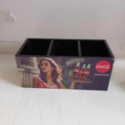 Coca cola ahşap kasa kutu