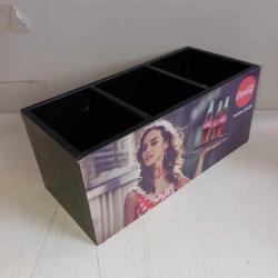 Coca cola ahşap kasa kutu