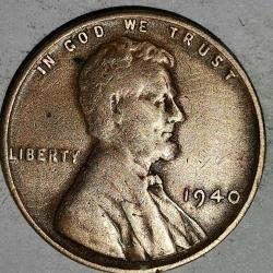 AMERİKA 1940   1 CENT  BUĞDAY CENT