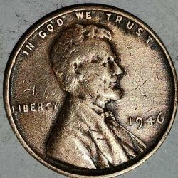 LOT.366 » AMERİKA 1946  1 CENT  BUĞDAY CENT