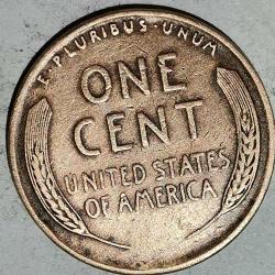 AMERİKA 1946  1 CENT  BUĞDAY CENT
