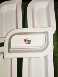 19338-ÇOK ŞAHANE PAÇİ PORSELEN 6 ADET KAHVALTILIK SERVİS TABAĞI