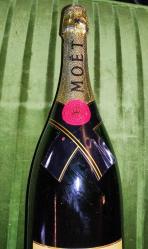 19343-KOLEKSİYONLUK DÜNYACA ÜNLÜ MOET & CHANDON CHAMPACNE HİÇ AÇILMAMIŞ BOŞ ŞİŞESİ