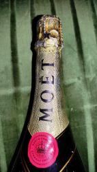 19343-KOLEKSİYONLUK DÜNYACA ÜNLÜ MOET & CHANDON CHAMPACNE HİÇ AÇILMAMIŞ BOŞ ŞİŞESİ