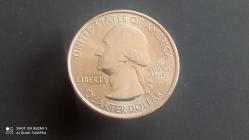USA; ¼ DOLAR 2011 - P - GLACIER; MONTANA