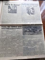 Cumhuriyet Gazetesi - 22 Kasım 1950 - general Bradley'in tavzihi yazan Abidin Daver Başmakale - tugayımız Kore'de çetecilere karşı amansız bir savaşa girişti fotoğraf - Demokrat Parti ve CHP meclis grupları toplantısı - Ulaştırma Bakanı Seyfi kurtbek makamında fotoğraf- Langa bostanında büyük bir talebe yurdu kurulacak - Ali Ulvi karikatür - boks takımı İtalya'da mağlup oldu - Ermeni ruhanileri'nin toplantısı fotoğraf - sarhoşluk yazan Burhan Felek - Karanlık Oda Yazan Peride Celal Yazı Dizisi - Zamba filmi Beyoğlu alkazar Şehzadebaşı Ferah ve Pangaltı yeni sinemada - Paris'te fuhuşu men eden kanun ne gibi neticeler doğurdu - Lady Hamilton filmi Yıldız sinemasında - Kore'den resimler - Kore'den türkiye'dekilere mektup - Türkiye'den kore'dekilere mektup - şehir tiyatrosunda dün akşamki çay fotoğraf - Orion Radyoları - Gripin - U.S. Royal lastikleri - Arlon Saatleri - Çin'deki mukavemet hareketi - ucuz ve portatif evler -Mardin milletvekili Kemal Türkoğlu  Kore yardımı için gensoru verdi