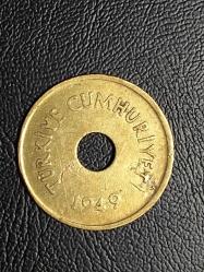 1949  YILI MADENİ 2.5 KURUŞ  ÇA TCM 1021