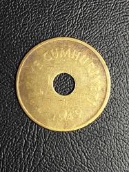 1949  YILI MADENİ 2.5 KURUŞ  ÇÇT TCM 1104