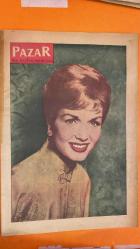 PAZAR AKTÜALİTE, SİNEMA, TİYATRO, MİZAH DERGİSİ - SAYI 180 - 6 MART 1960 - KADRİ YURDATAP - KEMAL FİLM - FERİDUN KAVAKARSLI - OSMAN F SEDEN - NURİ ERGÜN - GÜRSES - KENAN KURTAR - MUHTEREM NUR - KENAN PARS - AHMET TARIK TEKÇE - NEJAT SAYDAM - KERİME NADİR - ABDURRAHMAN PALAY - NERİMAN KÖKSAL - TURAN SEYFİOĞLU - LALE ORALOĞLU - SADETTİN ALGÜN - GÜLİSTAN GÜZEY - ÇOLPAN İLHAN - MEHMET MABİ - SEMİNE SEZERLİ - H OMER - TAHİR OLGAÇ - AND FİLM - MAHİR ÖZERDEM - AHMET TARIK TEKÇE - SADIK SENDİL - SUN GÜLTEKİN - ŞEFKET KISMAZ - SEMİNE SEZERLİ - FATMA GİRİK - ORHAN GÜNSİRAY - KADİR SAVUN - GÖKSEL ARSOY - HALDUN DORMEN - MÜŞFİK KENTER - CAHİT TIRYAKİ - SADRİ ALIŞIK - KAMURAN YACE - TURGUT BORAL - ŞÜKRAN GÜNGÖR - GENCO ERKAL - ZİHNİ RONA - MAHSUN ERTUĞRUL - SALİH TORAN - TOLGA TİZİN - AYSEL GÜREL - ADİLE KESKİN - SELİM ORGON - ERGUN KÖLNER - AYFER FERAY - LETFET GÜNAY - SEMİNE - ENGİN CEZZAR - FATMA ANDAÇ - MURATTER ARSLAN - ERTEM GÜREÇ - MUHTEREM NUR - TURGUT OZATAY - ULVİ URAZ - ANDRE  - 20 SAYFA