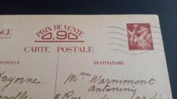 1941 FRANSA KARTPOSTAL