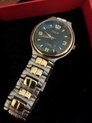 Vintage AQUA Quartz Erkek Saat | Suya Dayanıklı | Nadir