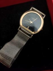 Vintage Larox Quartz Saat | Suya Dayanıklı | Metal Kordon | Çalışıyor