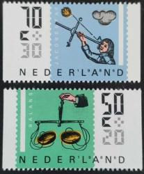 +++ HOLLANDA ESKİ ÖLÇÜM ALETLERİ     1986    A  - DAMGASIZ