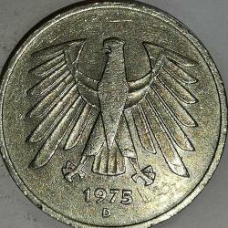 ALMANYA 1975 D   5  MARK