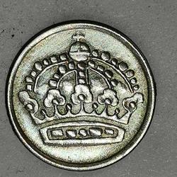 İSVEÇ 1953  10 ÖRE  GÜMÜŞ  1,44  GRAM