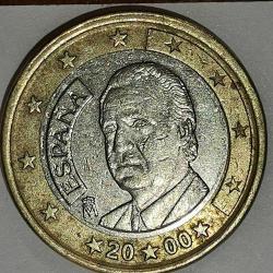 İSPANYA  2000    1 EURO