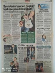 Sabah Günaydın Gazetesi Doğum Günü Gazetesi-20 Mart 2007-rahşan gülşan-Mehmet çalışkan-bülent özdemir-sibel can-lale devri-deli kızın türküsü-kınalı kuzular-kaya çilingiroğlu-zuhal topal-ilhan şeşen-helin avşar-anadolu ateşi-polise sürüş kursu -Erol köse-ibrahim tatlıses-alişan-ferda Anıl yarkın-Burak yarkent-bülent ersoy-Özay şendir-seda sayan-sadri alışık-ekrem arslan-mardin belediye başkanı Metin pamuçu-rokcy efsanesinin son filmi onun elinden geçti-hollywood-sayfa sayısı 2 dir