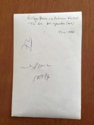 TİYATRO ve SESLENDİRME SANATÇISI PEKCAN KOŞAR'IN ORİJİNAL FOTOĞRAFI - 18 x 12 cm EBADINDA - PEKCAN KOŞAR ve BİLGE ŞEN BİR TV OYUNUNDA AYNI KAREDELER, 13 NİSAN 1977