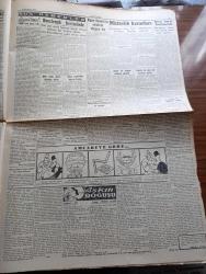 Cumhuriyet Gazetesi - 5 Birincikanun (Aralık) 1943 - Eğer Smuts'ın sözleri doğru ise yazan Nadir Nadi Başmakale - zelzele mıntıkasından ilk resimler ılgaz'da yıkılan binalar ve felaketzede halka yapılan yardım - Milli Şef İsmet İnönü'nün basın birliğine iltifatı - müttefik kararları - Almanya'ya karşı harp şiddetlenecek - Kahire konferansından bir fotoğraf Amerika ve Çin Cumhur reisleri bir arada  - Smolensk Kesiminde 4 gün evvel başlayan büyük Sovyet taarruzu kar fırtınasına rağmen devam ediyor - Leipzig de ağır bir baskına uğradı - ithale cephesinde taarruz kızıştı - yugoslavya'da Mareşal Tito başkumandan oldu - Cemal Nadir karikatür -  haftanın şakaları yazan Burhan Felek - Spritizmanın doğumu ve bir din oluşu Profesör Doktor M. Şekip Tunç - Lig maçlarının İkinci devresi bugün başlıyor - Fenerbahçe stadında Vefa Anadolu Hisarı maçı - Şeref stadında Galatasaray Kasımpaşa maçı - Aşkın doğuşu yazan Peride Celal Yazı Dizisi - Şimal dalmaçya Adaları hırvatlar elinde - Müzeyyen Senar Işıl