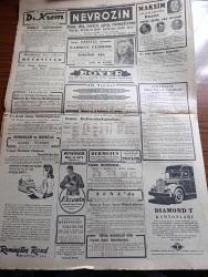 Cumhuriyet Gazetesi - 5 Birincikanun (Aralık) 1943 - Eğer Smuts'ın sözleri doğru ise yazan Nadir Nadi Başmakale - zelzele mıntıkasından ilk resimler ılgaz'da yıkılan binalar ve felaketzede halka yapılan yardım - Milli Şef İsmet İnönü'nün basın birliğine iltifatı - müttefik kararları - Almanya'ya karşı harp şiddetlenecek - Kahire konferansından bir fotoğraf Amerika ve Çin Cumhur reisleri bir arada  - Smolensk Kesiminde 4 gün evvel başlayan büyük Sovyet taarruzu kar fırtınasına rağmen devam ediyor - Leipzig de ağır bir baskına uğradı - ithale cephesinde taarruz kızıştı - yugoslavya'da Mareşal Tito başkumandan oldu - Cemal Nadir karikatür -  haftanın şakaları yazan Burhan Felek - Spritizmanın doğumu ve bir din oluşu Profesör Doktor M. Şekip Tunç - Lig maçlarının İkinci devresi bugün başlıyor - Fenerbahçe stadında Vefa Anadolu Hisarı maçı - Şeref stadında Galatasaray Kasımpaşa maçı - Aşkın doğuşu yazan Peride Celal Yazı Dizisi - Şimal dalmaçya Adaları hırvatlar elinde - Müzeyyen Senar Işıl