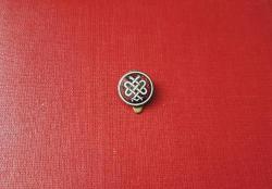 ESKİ - DÜNYA TIP ROZETİ - MADALYA ( SICAK MİNELİ MODEL )  C1673