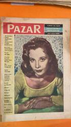 PAZAR AKTÜALİTE, SİNEMA, TİYATRO, MİZAH DERGİSİ - 12 ŞUBAT 1961 - SAYI: 229 - KIRK DOUGLAS - ALİ SAR - NANA MICHAEL - MISS STRIP TEASE - FİKRET HAKAN - TOLGA TİĞİN - MÜNİR ÖZKUL - SADETTİN ERBİL - PERİ HAN - UĞUR BAŞARAN - SUNA SELEN - BEDEN KİNL TUNE - TUNCEL KURTİZ - OĞUZ OKTAY - RENGİN ARDA - EROL GÜNAYDIN - METİN SEREZLİ - ALEC - LALE BELKIS - NECDET AYBEK - EROL KESKİN - HENRIK IBSEN - JEAN ANOUILH - J ARDEN - YILDIZ KENTER - MÜSTİK KENTER - SÜKRAN GÜNGÖR - SADRİ ALIŞIK - GENCO ERKAL - EKİN KARDAM - KAMRAN YÜCE - ÇİĞDEM SEBAK - COLPAN İLHAN - MARCEL ACHARD - WILLIAM GIBSON - NEVZAT PESEN - GÖKSEL ARSOY - LEYLA SAYAR - TÜRKAN SORAY - SÜHA DOĞAN - ATİF KAPTAN - HULUSİ KENTMEN - SENİH ORKAN - ATİF YILMAZ - ORHAN GÜNSIRAY - NURHAN NUR - AHMET MEKİN - KENAN PARS - MUZAFFER NERİOĞLU - MARILYN MONROE - TURGUT OZATAY - AHMET TARIK TEKÇE - NİLÜFER AYDAN - YILMAZ DURU - AGAH HÜN - BELGİN DORUK - SADRİ ALIŞIK - AVNİ DİLLİGİL - ALLYE RONA - ÜLKÜ ERAKALIN - EVRİM FER - MÜMTAZ ENER - - 16 SAYFA