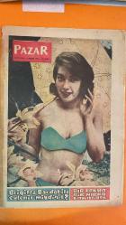 PAZAR AKTÜALİTE, SİNEMA, TİYATRO, MİZAH DERGİSİ - 1 EKİM 1961 - SAYI: 262 - BRIGITTE BARDOT - NEVZAT PESEN - BELGİN DORUK - GÖKSEL ARSOY - MUALLA KAVUR - REFİK KAVUR - SILVIA PENSES - ABDURRAHMAN PALAY - LEYLA SAYAR - SALTUK KAPLAN - YILMAZ DURU - GÖNÜL YAZAR - TAHİR BORA - ALTAN ERBULAK - MÜNİR ÖZKUL - SUNA PEKUYSAL - ORHAN ELMAS - SALAHATTİN YAZGAN - SERPA GÜL - FÜSUN PEKCAN - ÜMİT UTKU - CAVİDAN DORA - GÜZİDE SABRİ - SEMİH EVİN - GÜL GÜL GÜN - OKTAY MİROR - SUZAN AVCI - YUSUF HAPL - MUZAFFER TEMA - ORHAN GÜNSİRAY - TÜRKAN ŞORAY - ÇOLPAN İLHAN - SADRİ ALIŞIK - KENTER KARDEŞLER - LÂLE ORALOĞLU - SEZER SEZİN - ETEM İZZET BENİCE - MERAL SAYIN - BAKİ TAMER - SERPİL GÜL - AHMET TARIK TEKÇE - VAHİ ÖZ - ZEKİ ALPAN - ENVER BURçKİN - KENAN PARS - ASIM BAYINDIR - AYHAN IŞIK - BELGİN DORUK - SUPHİ KANER - UĞUR KIVILCIM - SEMRA SAR - İSMET AY - LEBİBE ÇAKIN - HÜSEYİN PEYDA - NECDET TOSUN - RONAN FOSFOROĞLU - ZERHAN ZER - ZEYNEP DEĞİRMENCİOĞLU - HAMDİ DEĞİRMENCİOĞLU - YALÇIN KAYA - ISMA- 16 SAYFA