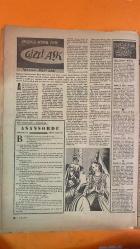 PAZAR AKTÜALİTE, SİNEMA, TİYATRO, MİZAH DERGİSİ - 10 OCAK 1965 - SAYI: 433 - LEYLA SAYAR - SAYAR YILI - BANKACI (JAMES HOLDING) - CÜNEYT ARKIN - HALİT REFİĞ - HULKİ SANER - DURU FİLM - AYŞECİK - Z. DEĞİRMENCİOĞLU - HÜLYA KOÇYİĞİT - SADRİ ALIŞIK - SEZER SEZİN - FİLİZ AKIN - T. ŞORAY - E. BORA - NEDRET GÜVENÇ - HEPİMİZ KARDEŞİZ - GURBET KUŞLARI - GÖZLERİ ÖMRE BEDEL - MUHTEREM NUR - YILDIZLAR REVÜSÜ - KLEOPATRA (PİYES) - MANASTIR - NURLAN SAN - TURİST ÖMER - NEVZAT ALTINDAL - KRİTON İLYADİS - YILMAZ KORKUT - SANER FİLM - TÜRKİYE GÜZELİ - SADRİ ALIŞIK - GÜLBİN ERAY - BONCUK - WALT DISNEY - BAYTEKİN - MAC RABOY - FEZA GEMİSİ - DUVARLARIN ÖTESİ - RESİMLERLE OLAYLAR - İNSAN OLMAK -- KİBAR HIRSIZ KARİKATÜRÜ ÇİZEN : ALTAN ERBULAK- GENÇ KIZ KALBİ KARİKATÜRÜ - 16 SAYFA