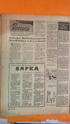 PAZAR AKTÜALİTE, SİNEMA, TİYATRO, MİZAH DERGİSİ - 17 OCAK 1965 - SAYI: 434 - MUHTEREM NUR - YALÇIN KAYA - ÇİFT SIFIR OTELİ - AT YARIŞLARI (HİKÂYE) - ALİ BAŞAREL - ÇOCUKLAR VE HAYVANLAR - AFİF YESARİ - PERİ-HAN - SEVDA FERDAĞ - TÜRK SİNEMASINDA VAMP ROLLER - GRETA GARBO - BETTY GRABLE - MYRNA LOY - SUSAN HAYWARD - YILMAR DURU - İGN KAAN - WEB OFSET BASKI TEKNİĞİ - ZIPZIP MECMUASI - FOTO ROMAN - EXTRA - YENİ GAZETE - PAZAR MECMUASI YENİLİK - BONCUK - WALT DISNEY - BAYTEKİN - MAC RABOY - KEN KELLO - HIPODROM - JAMAİKA - VOLKAN - TURAN AKSOY -  GÖKÇEN HÜSEYİN EFE - ÇAKICI MEHMET EFE - KÖSE MEHMET - ÇAKİCİ MUSTAFA - MUHTAR - MUHTARIN OĞLU - BİRGİ - ÖDEMİŞ - KAYMAKAM - JANDARMA KOMUTANI - ÇAVUŞ - EFELERDEN EFELERE - CİNSİYET BAKIMINDAN HİZMETÇİ KIZLAR - LAWTON GERREN - A.H. PEKTAŞ - NEW YORK TEVKİF EVİ - MARGARET (HİZMETÇİ) - MODERN AİLE - ÇOCUKLAR VE HAYVANLAR - HAYVAN SEVGİSİ - BATI ÜLKELERİ - EĞİTİM MÜE -- KİBAR HIRSIZ KARİKATÜRÜ ÇİZEN : ALTAN ERBULAK- GENÇ KIZ KALBİ KARİKATÜRÜ - 16 SAYFA
