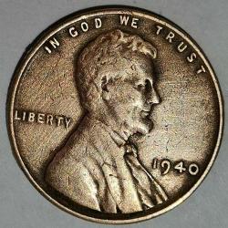 LOT.5 » AMERİKA 1940    1 CENT BUĞDAY CENT