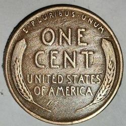 AMERİKA 1940    1 CENT BUĞDAY CENT