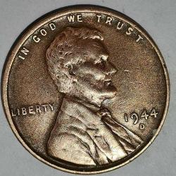 LOT.6 » AMERİKA 1944 D    1 CENT BUĞDAY CENT