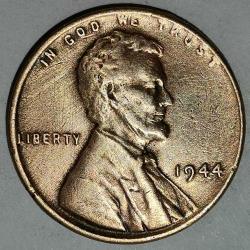 AMERİKA 1944     1 CENT BUĞDAY CENT